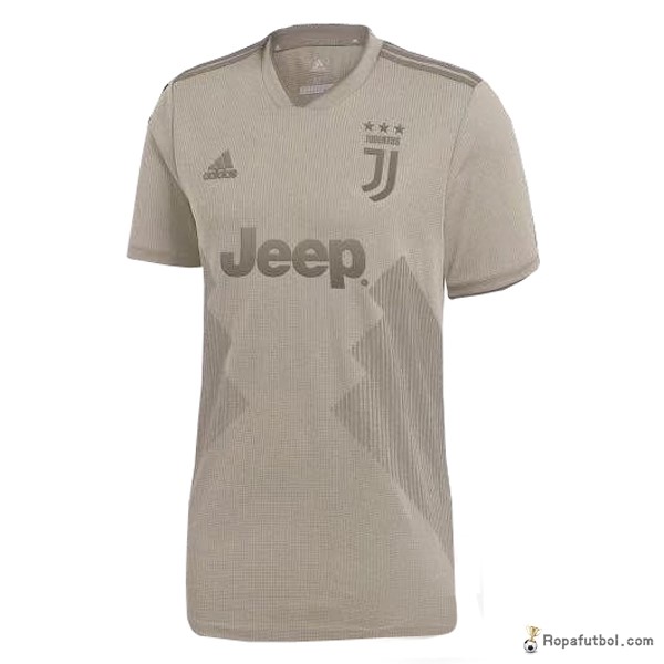 Camiseta Juventus Replica Segunda Ropa 2018/2019 Gris